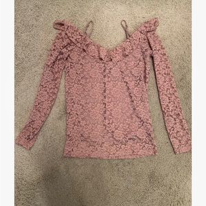 BKE Buckle Boutique Lace Top Size Small NWT